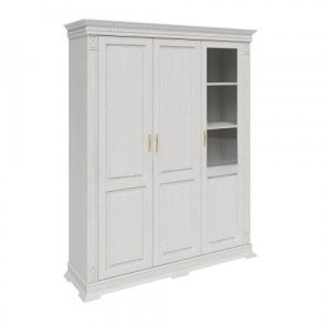Шкаф " Верди 2 " трехстворчатый белая эмаль