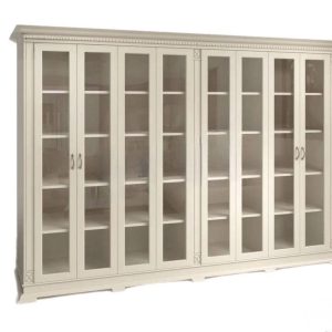 Книжный шкаф " Верди " 7 белая эмаль