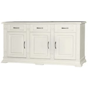 Комод "Верди 1/3" белая эмаль