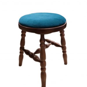 Табурет-пуф синий