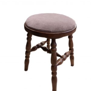 Табурет-пуф греческий орех тёмный