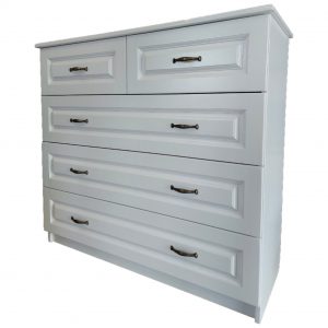 Комод эмаль белая