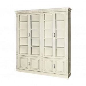 Книжный шкаф "Верди" белая эмаль