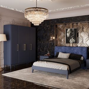 Спальня "Джали" (темный лазурный)