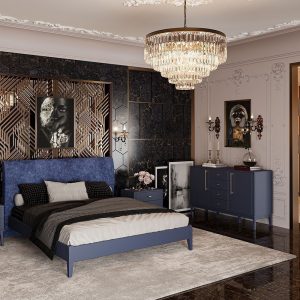 Спальня "Джали" (темный лазурный)
