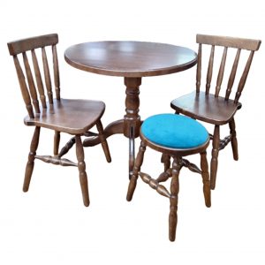 Обеденная группа Стол Р1 со стульями-точёнками и табуретом