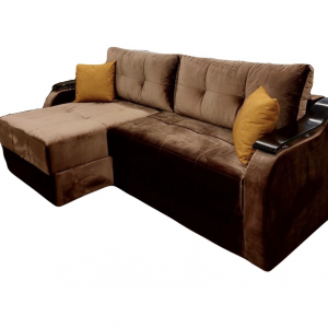 Диван Рита шоколадный