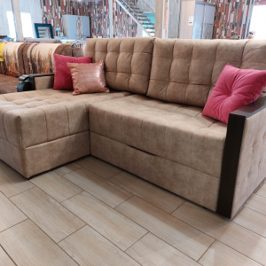 Диван ПЛАЗА угловой Бежевый