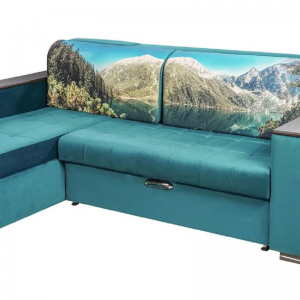 Диван Гранд угловой подлокотники с ящиком