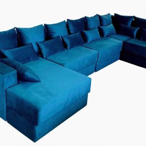 Диван Уно модульный /изумруд