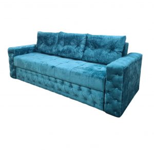 Диван Каретка уно прямой синий