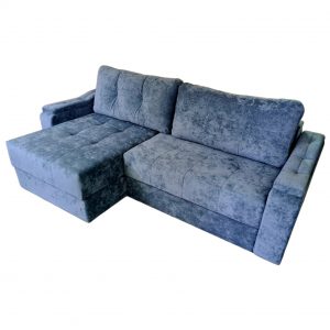 Диван ИДА угловой синий