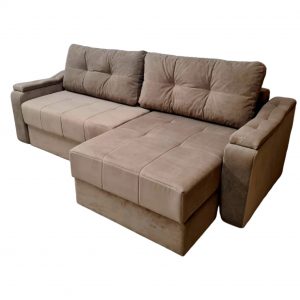 Диван ИДА угловой капучино