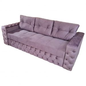 Диван Каретка Уно пудра