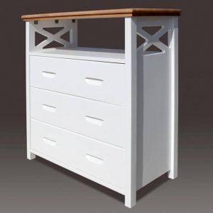 Комод "Лера" 3 ящика с нишей